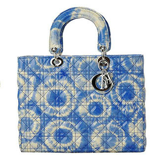 replica jumbo lady dior multicolor patent leather 6323 blue